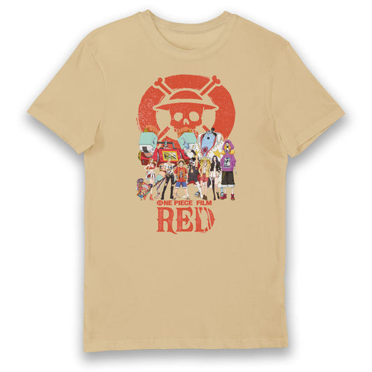 One Piece Film Red Character Adults T-Shirt