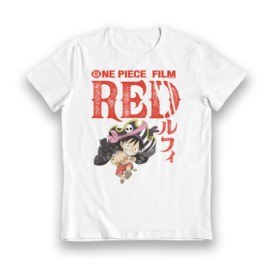 One Piece Film Red Luffy Kids T-shirt