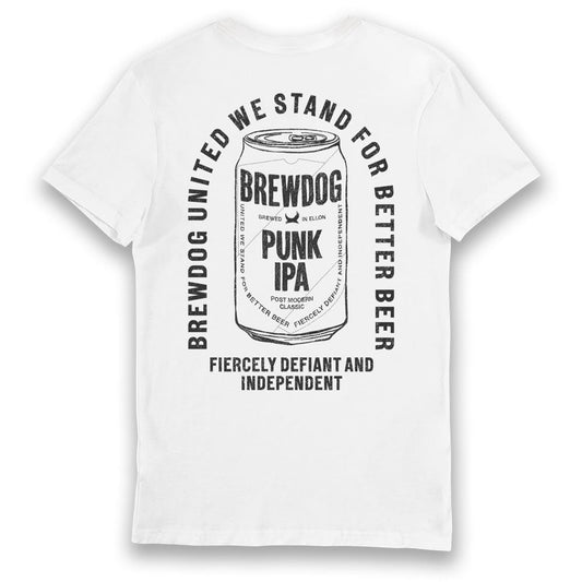 BrewDog We Stand For Better Beer Front & Back Print Adults T-Shirt