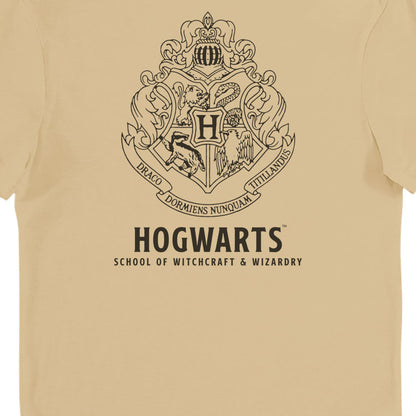 Harry Potter Hogwarts Crest Adults T-Shirt