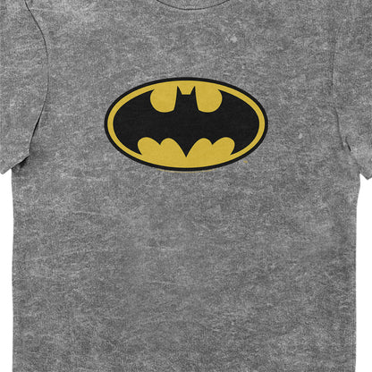 DC Comics Batman Classic Logo Eco Wash Adults T-Shirt