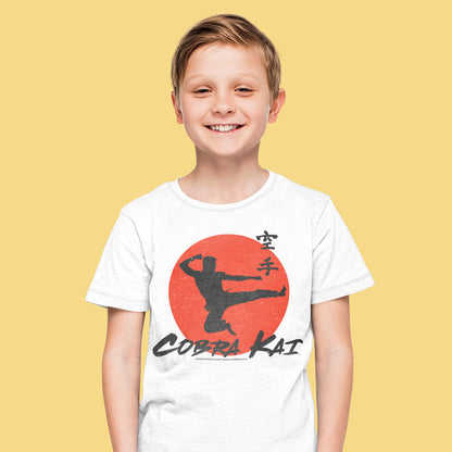 Cobra Kai Johnny Kick Kids T-Shirt