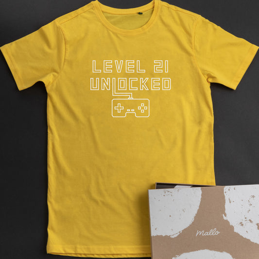 21st Birthday T Shirt For Gamers