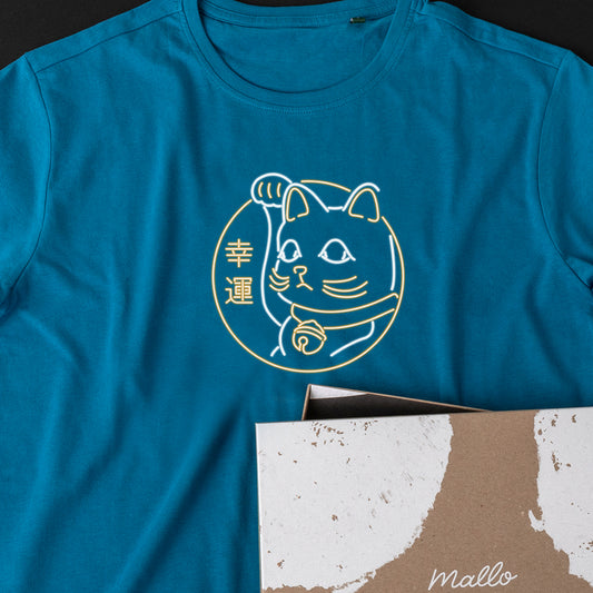 Lucky Cat Graphic T Shirt