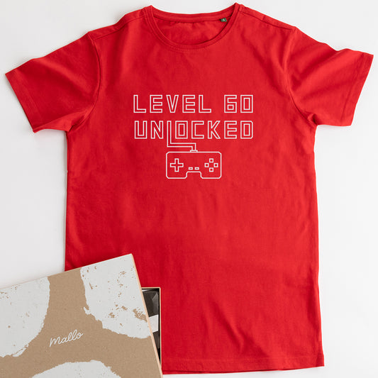 60th Birthday T Shirt For Gamers