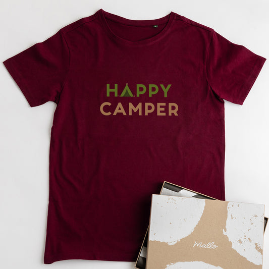 Happy Camper Tshirt for Adventurers