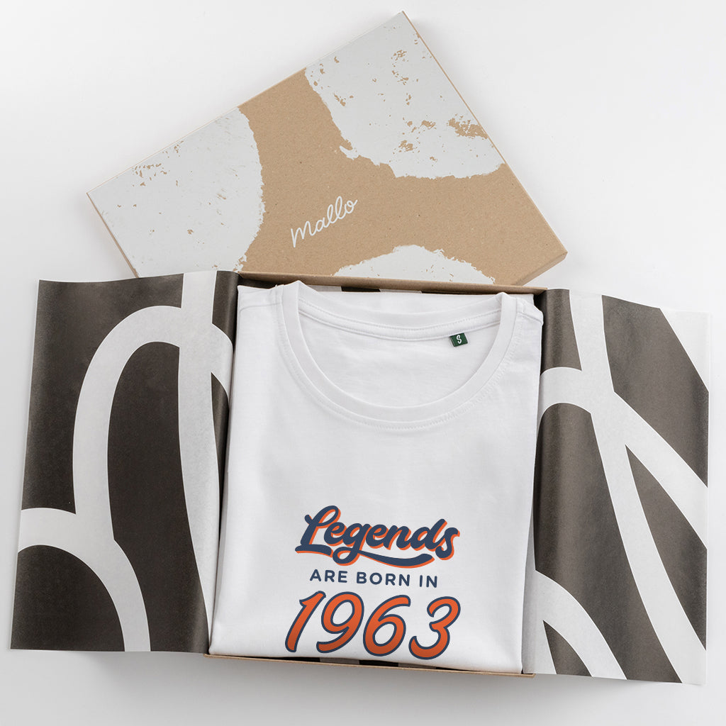 'Legends Are Born In' 60th Birthday T Shirt