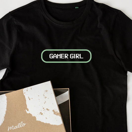 Retro Gamer Girl T Shirt For Her